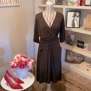 George Stretch Wrap Dress